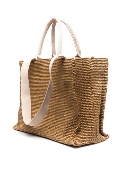 large basket bag woman beige MARNI | SHMQ0034U1 P3860Z0R42